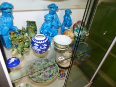 VARIOUS ORIENTAL CERAMICS,ETC.