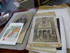 A FOLIO OF PRINTS.