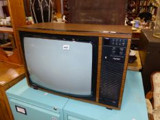 A VINTAGE TV.