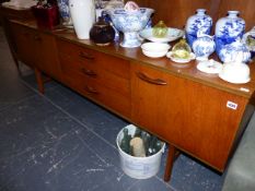 A MID CENTURY SIDEBOARD.