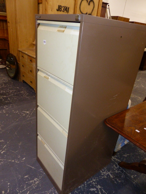 A FILING CABINET.