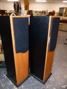 A PAIR OF WARFDALE SPEAKERS.