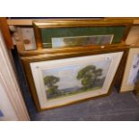 A PASTEL STUDY BY STUBBINGS AND ONE OTHER.