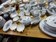 A QTY OF VARIOUS DINNERWARES,ETC.