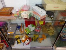 A QTY OF TONKA TOYS, GAMES,ETC.