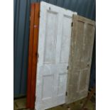 VARIOUS PINE DOORS.