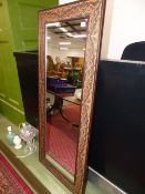 A LARGE MIRROR.