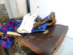 VARIOUS MASONIC REGALIA.