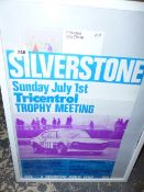 A SILVERSTONE POSTER.