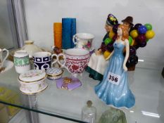 THREE DOULTON FIGURES,ETC.