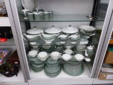 A WEDGWOOD DINNER SERVICE.