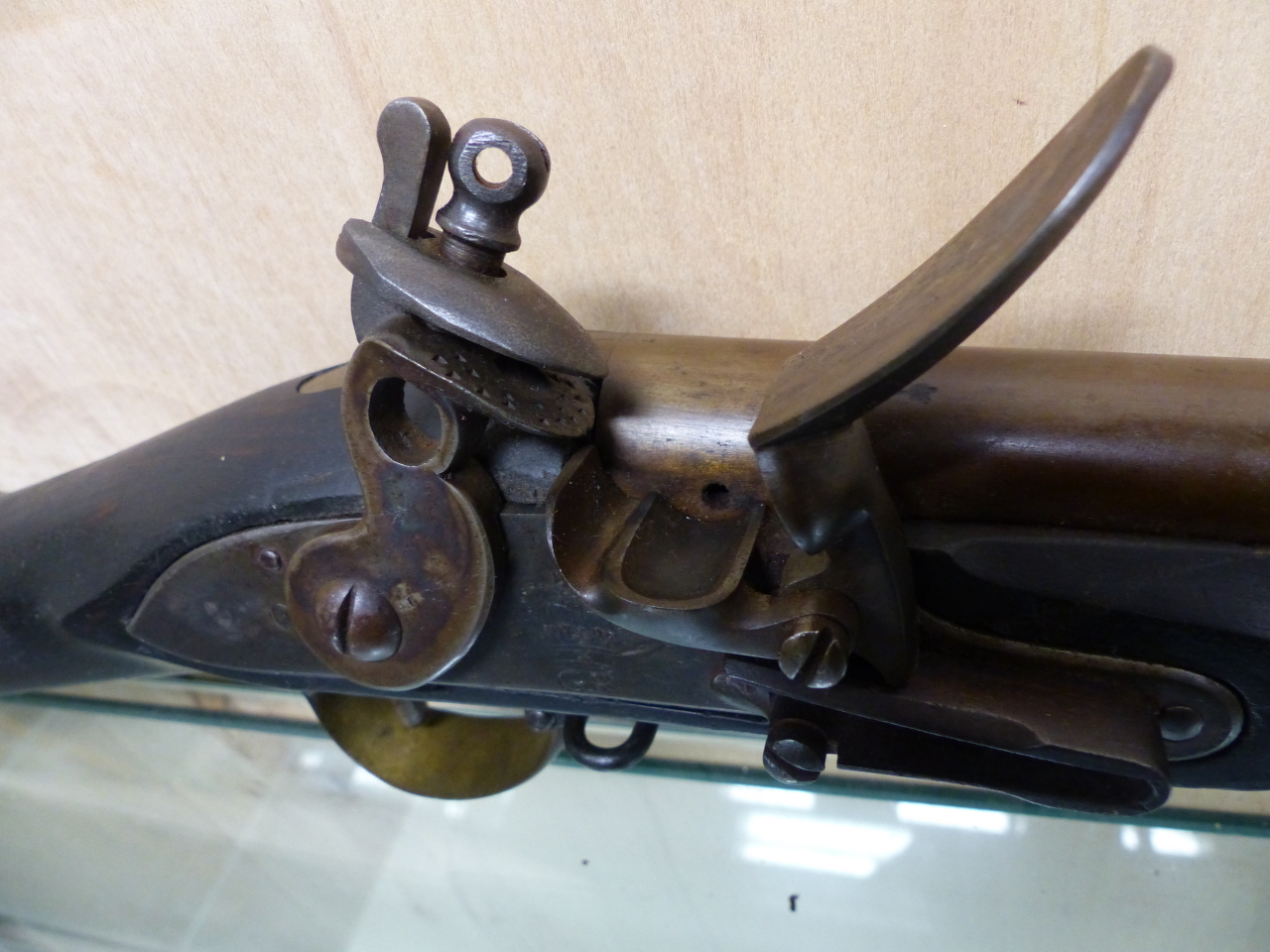 A RARE NEW LAND BRITISH FLINTLOCK SERVICE MUSKET c.1815. - Bild 9 aus 21