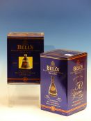 WHISKY. BELLS ROYALTY 1952-2002 LIMITED EDITION TOGETHER WITH 1948-1998 LIMITED EDITION, 2 x