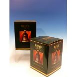 WHISKY. BELLS CHRISTMAS 1993 EDITION, 2 x BOTTLES, BOXED. (2)