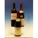 WINE. BARON PHILLIPE DE ROTHSCHILD MOUTON CADET 2002, 1 x BOTTLE, GEUREY CHAMBERTIN 1976, 1 x