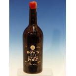 PORT. DOWS 1963 VINTAGE CASE OF 12 BOTTLES. (12)