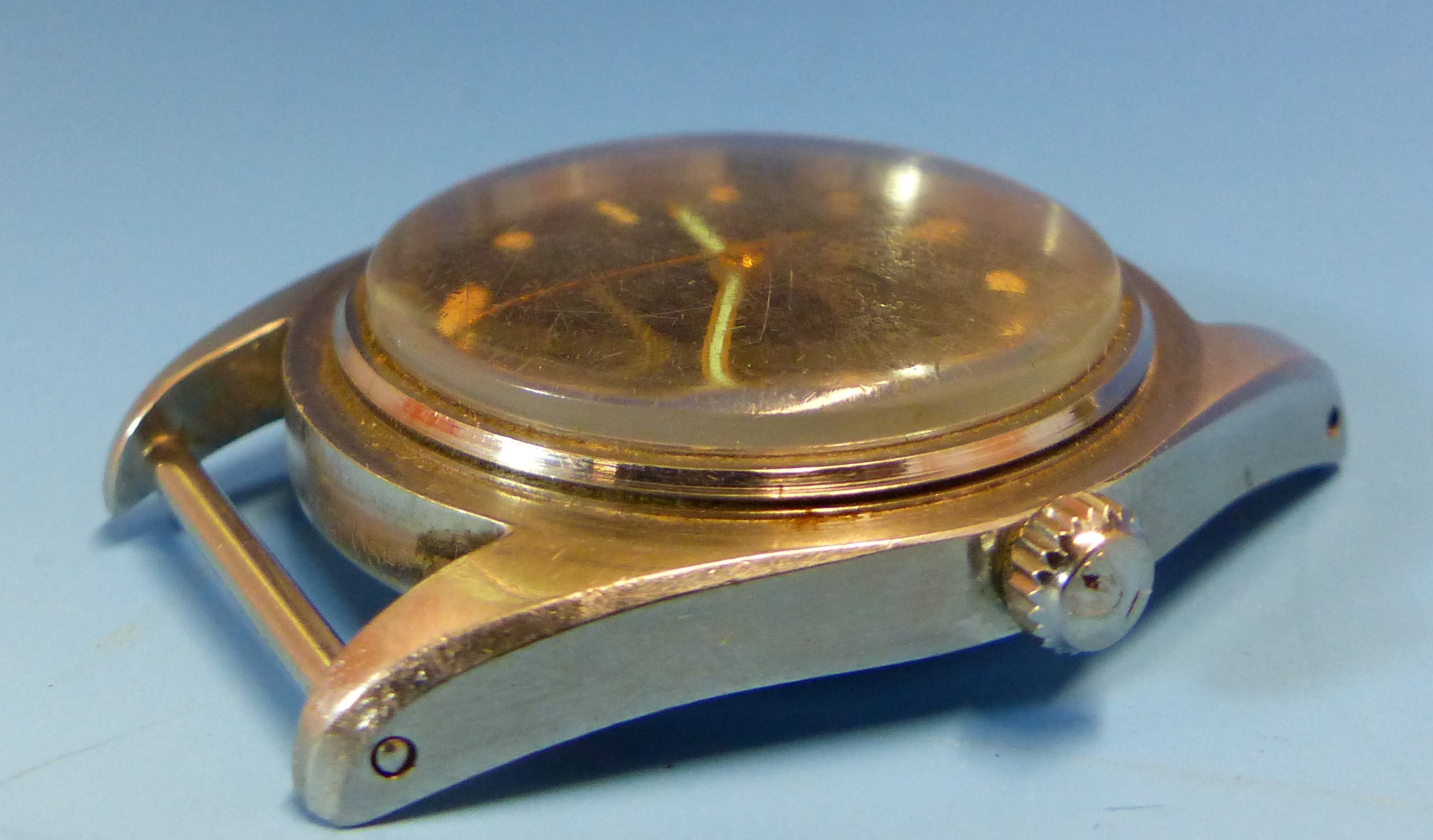 A VINTAGE ROLEX OYSTER PERPETUAL SUBMARINER BREVET 6204 WATCH, CASE NUMBER 988964. BELONGING TO JOHN - Bild 2 aus 21