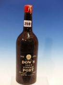 PORT. DOWS 1963 VINTAGE PART CASE OF 6 BOTTLES. (6)