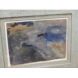 ATTRIBUTED TO J.S.COTMAN. (1782-1842) CLOUD STUDY, WATERCOLOUR. 9.5 x 14cms.