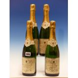 WINE. CREMENT DE BORGOGNE BRUT. 4 x 75cl.BOTTLES.