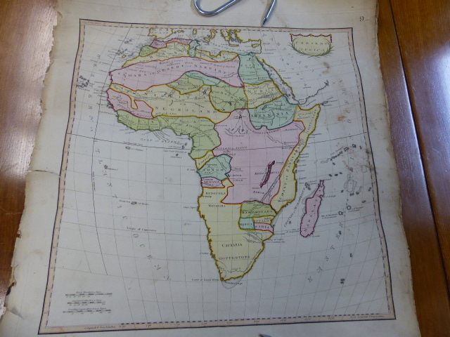 SAMUEL JOHN NEELE (1752-1824), MAPS OF ANTIGUA ASIA, PRESENT ASIA, PRESENT AFRICA AND DENMARK - Image 3 of 8
