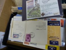 A COLLECTION OF STAMPS, FIRST DAY COVERS FROM THE 1930'S THROUGH TO QUEEN ELIZABETH II, TO