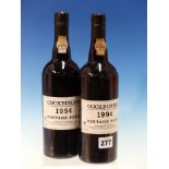 PORT. COCKBURN'S 1994 VINTAGE, 2 x BOTTLES. (2)