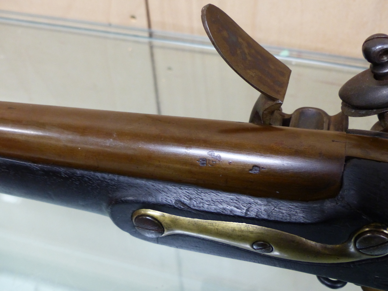 A RARE NEW LAND BRITISH FLINTLOCK SERVICE MUSKET c.1815. - Bild 12 aus 21