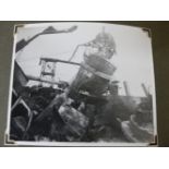E C W WHITEHEAD'S 1941 PHOTOGRAPH ALBUM OF HIS SERVICE ABOARD HMS HOTSPUR TO INCLUDE THE BATTLE OF