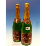 CHAMPAGNE. LANSON 1981. 6 x 75cl.BOTTLES.