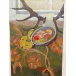 CONTEMPORARY SCHOOL. AUTUMN IN SCOTLAND, INITIALLED D.V., OIL ON CANVAS. 76 x 51cms.