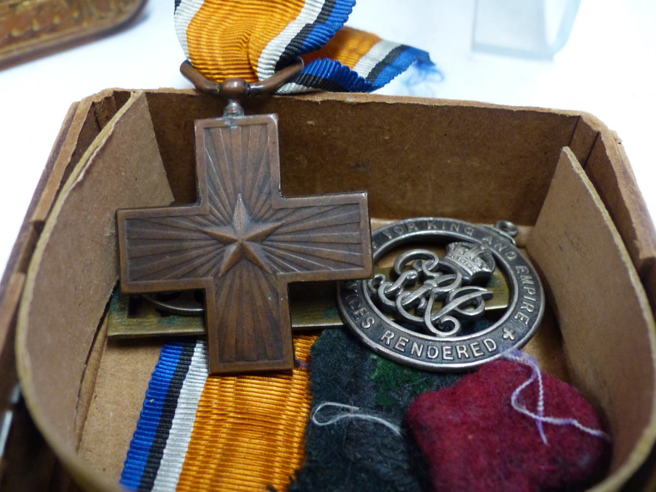 MEDALS- WWI PAIR TO PTE.W J WEBB KINGS ROYAL RIFLES CO. TOGETHER WITH ITALY WAR MERIT CROSS. AND A - Bild 5 aus 17