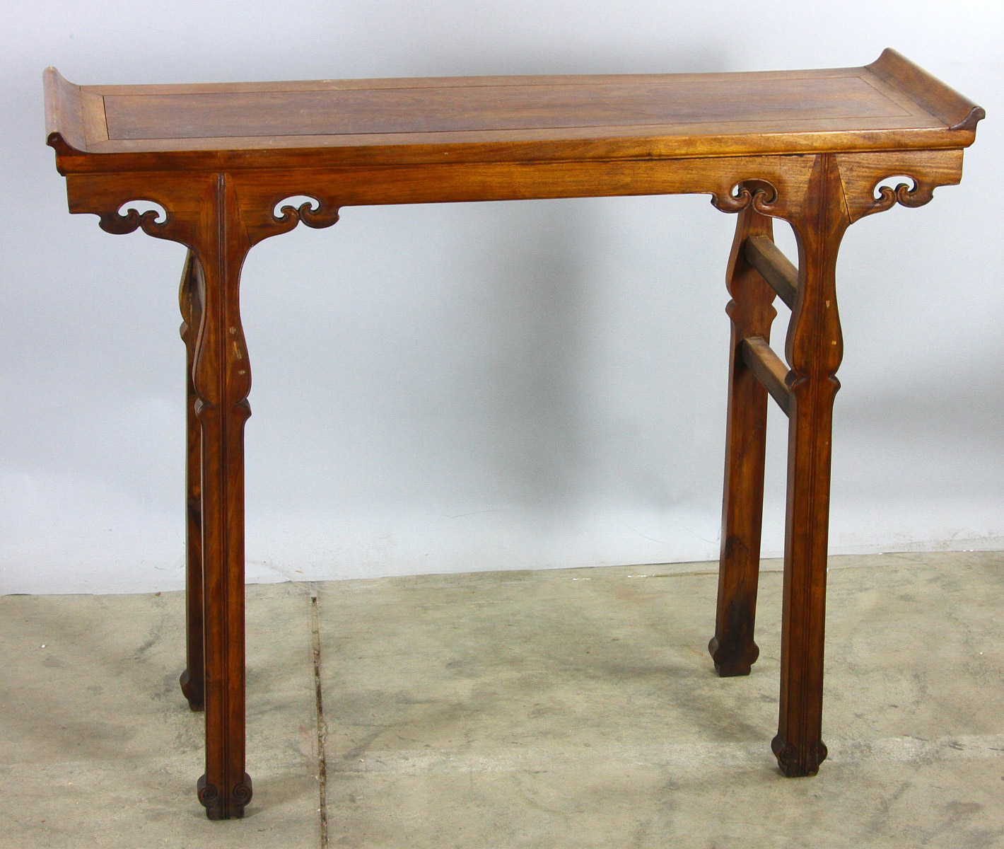 Chinese huanghuali altar table, 33" x 41" x 13".