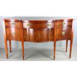 Drexel mahogany sideboard, 39" H x 66" W x 25" D.