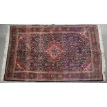 Fine antique Persian Bidjar rug, 6' 6" x 4' 3". Provenance: Boston, Massachusetts estate.