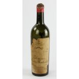 1924 Chateau Mouton Rothschild bottle (empty). Provenance: Santa Barbara, California collection,