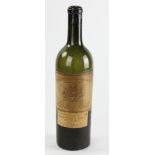 1919 Chateau Margaux bottle (empty). Provenance: Santa Barbara, California collection, property of a