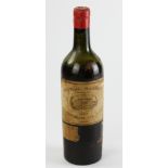 1925 Chateau Margaux. Provenance: Santa Barbara, California collection, property of a famous