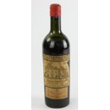 1929 Chateau Haut-Brion. Provenance: Santa Barbara, California collection, property of a famous