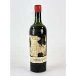 1929 Chateau Haut-Brion. Provenance: Santa Barbara, California collection, property of a famous