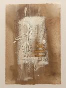 AR JENNY SMITH (20th century) "Fragment" mixed media, initialled lower right 23 x 16cms