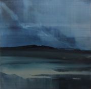 AR DAISY COOK (born 1945) "Nightfall"acrylic on canvas, signed verso 92 x 92cms, unframed