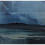 AR DAISY COOK (born 1945) "Nightfall"acrylic on canvas, signed verso 92 x 92cms, unframed