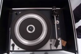 Dual 1219 record deck (this has been mounted directly on to the upper shelf of a Hi-Fi stacking