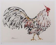 AR BECKY MAIR (contemporary) "Romeo" coloured print, signed, numbered 44/95 and inscribed with title