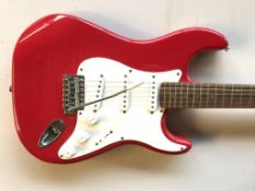 Squire Strat electric guitar