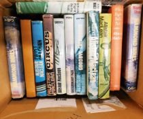 One box ALISTAIR MACLEAN and HAMMOND INNES