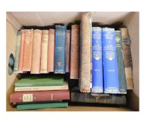 Two boxes antiquarian