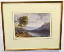 Early 19th century English School group of three watercolours, Lakeland scenes, 17 x 25cms (3)