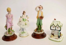 Group of Continental porcelain figures (4)
